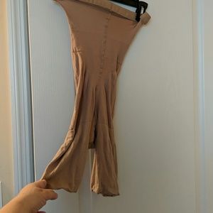 Spanx shorts with tummy control, size D. EUC